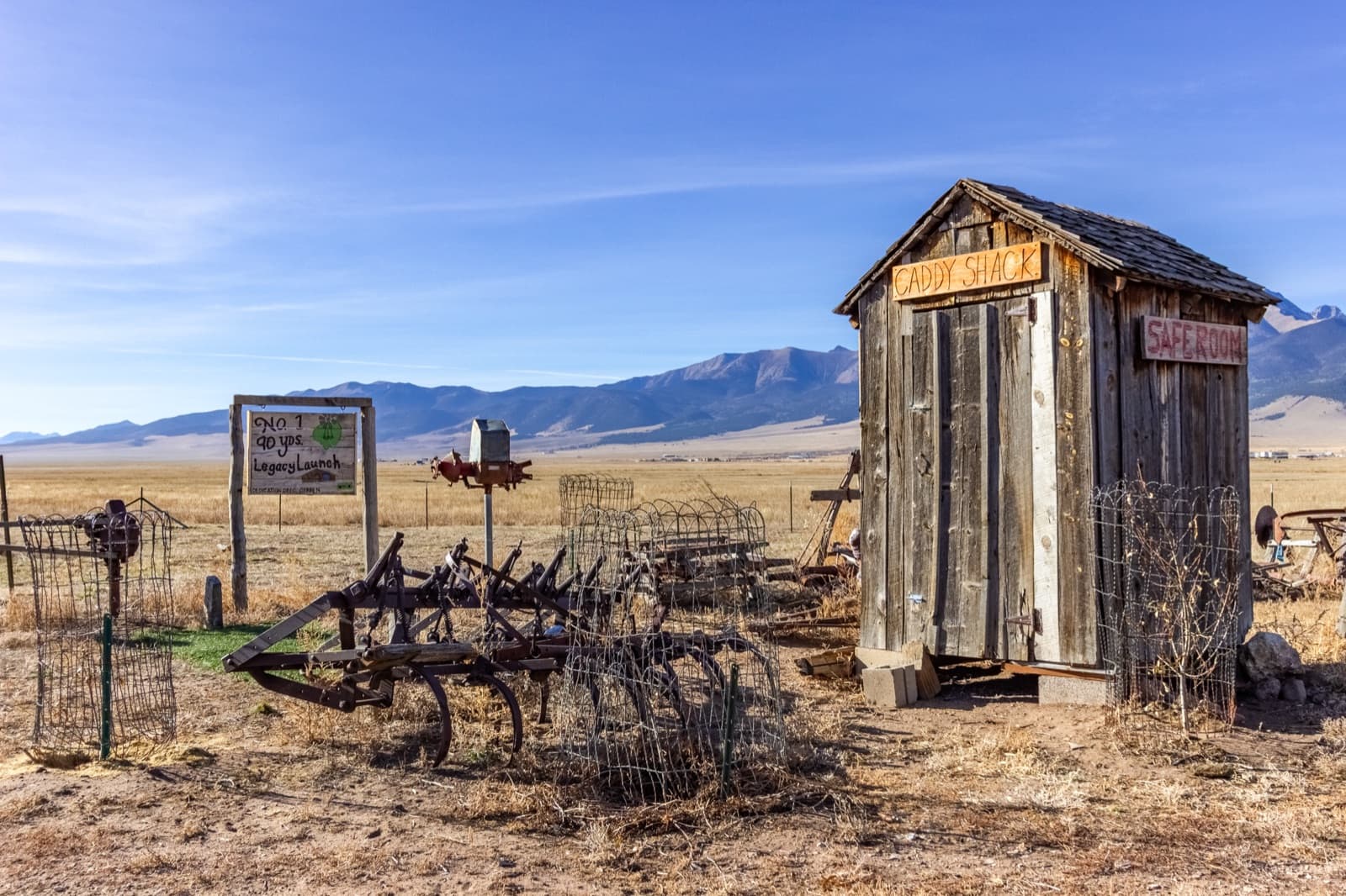 Pop's Shop and the Boneyard, working buildings at Turkey Toe