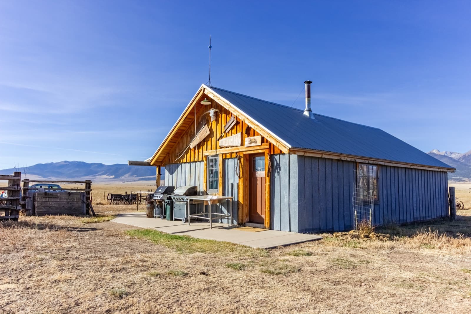 Eva's Bunk House aerial view