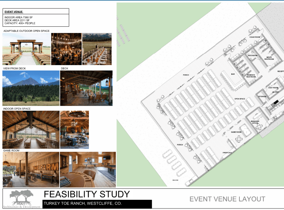 The event venue
