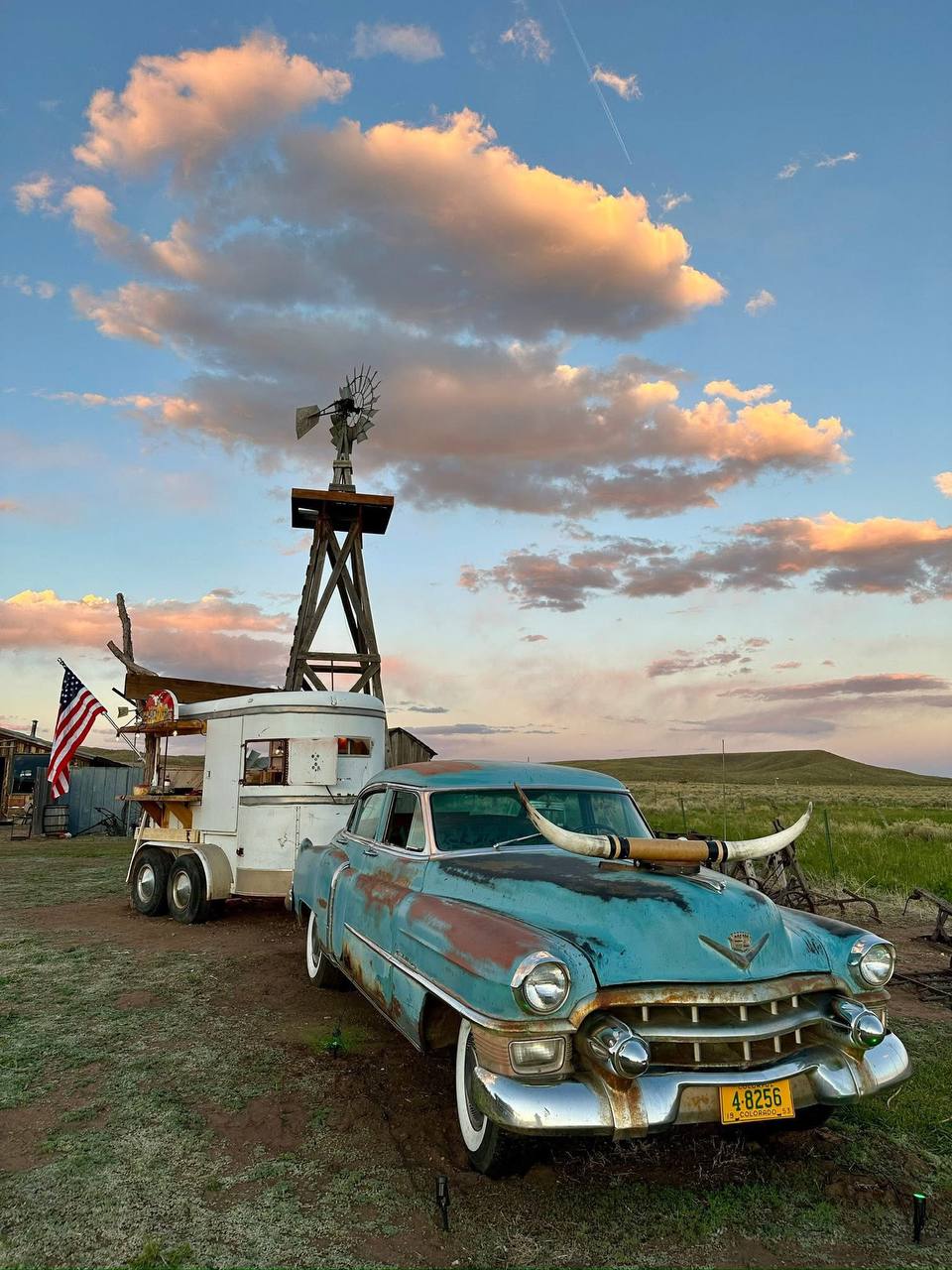 The Cadillac Wanch at golden hour — Turkey Toe 19th Hole